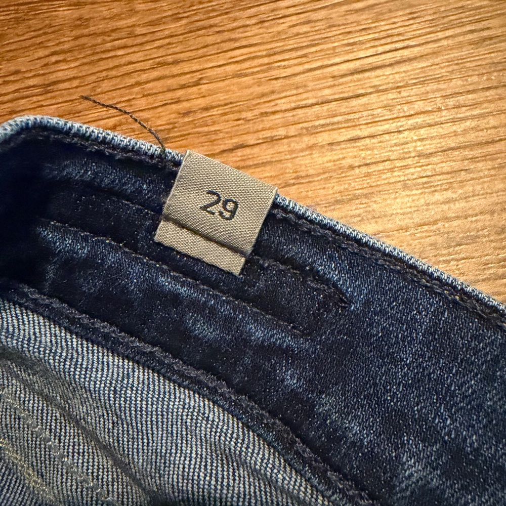 COH Emerson Slim Boyfriend 27" Button Fly Cropped Ankle Jeans Blue Ridge size 29 - Picture 5 of 14